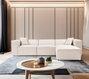 Atelier Del Sofa Lora Sofá Esquinero Marrón Claro
